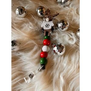 Reindeer Badge Reel